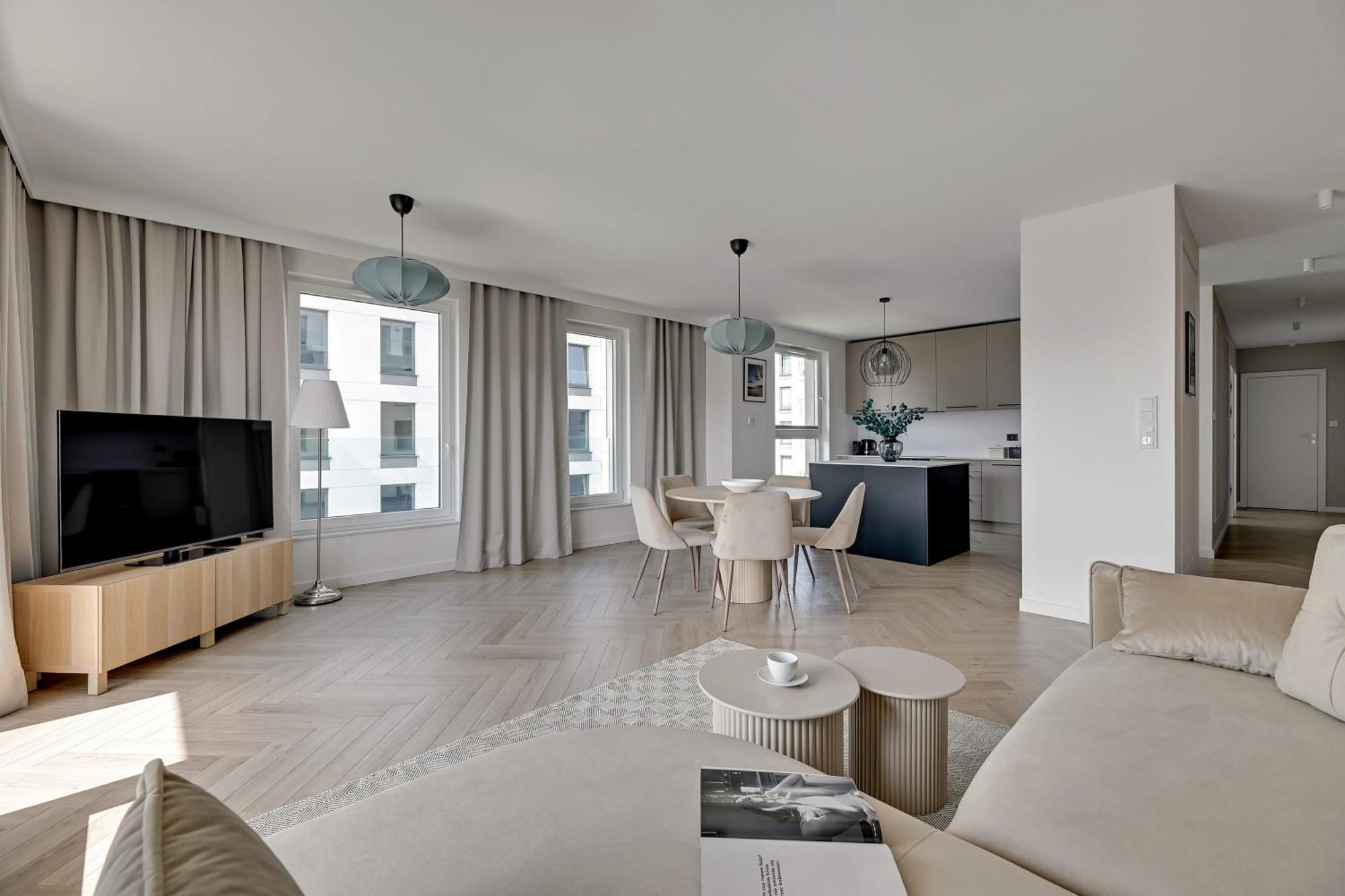 Przystan Letnica Seaside By Downtown Apartments Gdańsk Kültér fotó